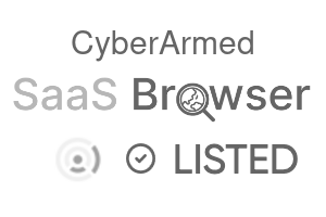 CyberArmed - SaaS Browser Verified Badge