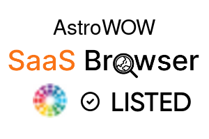 AstroWOW - SaaS Browser Verified Badge