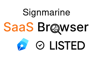 Signmarine - SaaS Browser Verified Badge