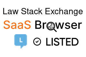 Law Stack Exchange - SaaS Browser Verified Badge