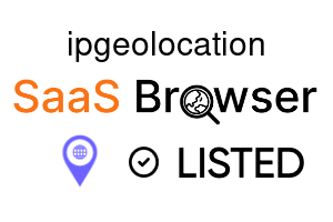 ipgeolocation - SaaS Browser Verified Badge