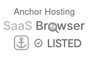 Anchor Hosting - SaaS Browser Verified Badge