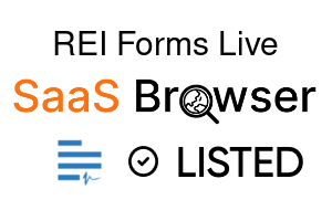 REI Forms Live - SaaS Browser Verified Badge
