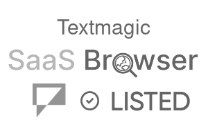Textmagic - SaaS Browser Verified Badge