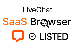 LiveChat - SaaS Browser Verified Badge