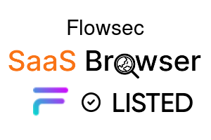 Flowsec - SaaS Browser Verified Badge