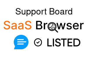 Support Board - SaaS Browser Verified Badge