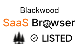 Blackwood - SaaS Browser Verified Badge