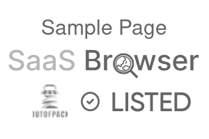 Sample Page - SaaS Browser Verified Badge