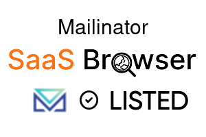 Mailinator - SaaS Browser Verified Badge