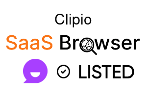 Clipio - SaaS Browser Verified Badge