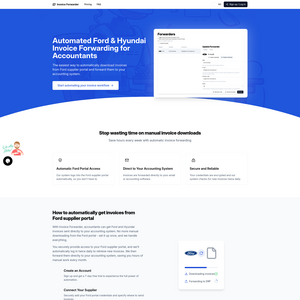 Invoice Forwarder Screenshot