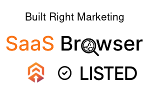 Built Right Marketing - SaaS Browser Verified Badge