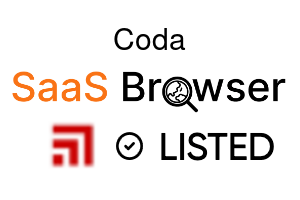 Coda - SaaS Browser Verified Badge
