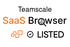 Teamscale - SaaS Browser Verified Badge