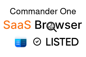 Commander One - SaaS Browser Verified Badge