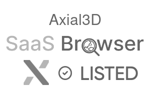 Axial3D - SaaS Browser Verified Badge