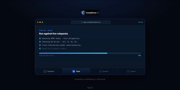 CompliSense AI Screenshot 2