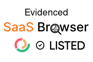 Evidenced - SaaS Browser Verified Badge
