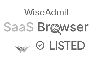 WiseAdmit - SaaS Browser Verified Badge