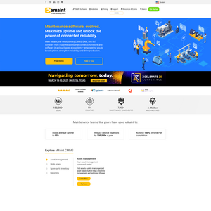 eMaint Screenshot
