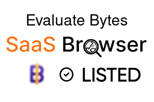 Evaluate Bytes - SaaS Browser Verified Badge