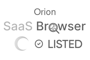 Orion - SaaS Browser Verified Badge