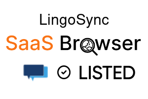 LingoSync - SaaS Browser Verified Badge