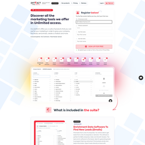 Extract The Data Screenshot