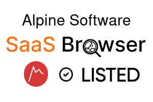 Alpine Software - SaaS Browser Verified Badge