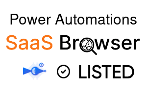 Power Automations - SaaS Browser Verified Badge