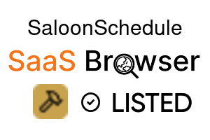 SaloonSchedule - SaaS Browser Verified Badge