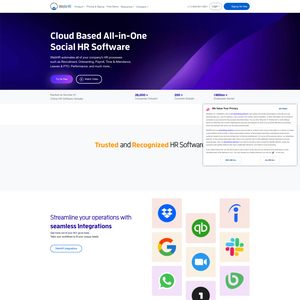 WebHR Screenshot