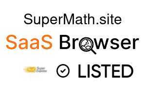 SuperMath.site - SaaS Browser Verified Badge