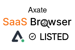 Axate - SaaS Browser Verified Badge