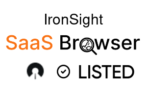 IronSight - SaaS Browser Verified Badge