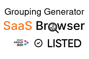 Grouping Generator - SaaS Browser Verified Badge
