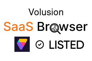 Volusion - SaaS Browser Verified Badge