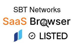 SBT Networks - SaaS Browser Verified Badge