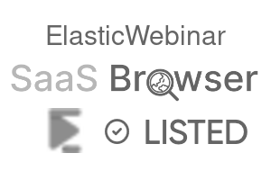 ElasticWebinar - SaaS Browser Verified Badge
