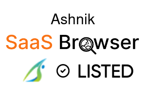 Ashnik - SaaS Browser Verified Badge