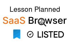 Lesson Planned - SaaS Browser Verified Badge