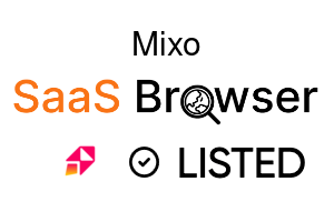 Mixo - SaaS Browser Verified Badge