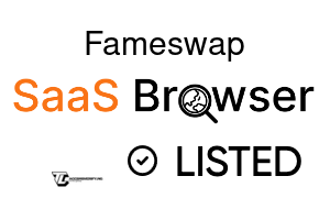 Fameswap - SaaS Browser Verified Badge