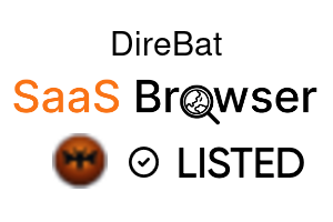 DireBat - SaaS Browser Verified Badge