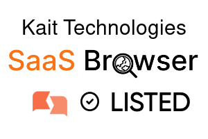 Kait Technologies - SaaS Browser Verified Badge