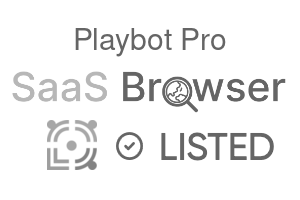 Playbot Pro - SaaS Browser Verified Badge