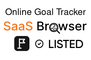 Online Goal Tracker - SaaS Browser Verified Badge