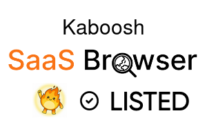 Kaboosh - SaaS Browser Verified Badge