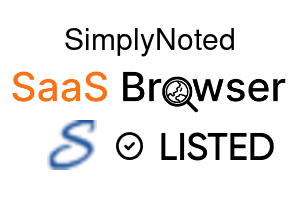 SimplyNoted - SaaS Browser Verified Badge